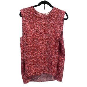 Ted Baker London Womens Sleeveless Patterned Top Size 4